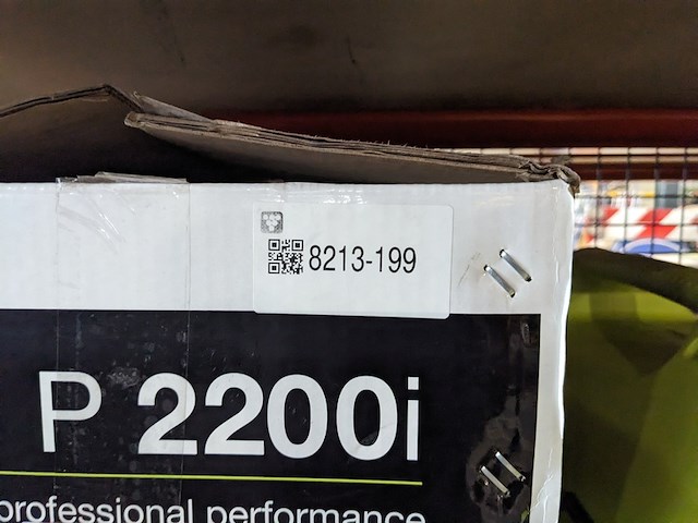 Benzine aggregaat pramac, p2200i, groen, 2022 - afbeelding 10 van  10
