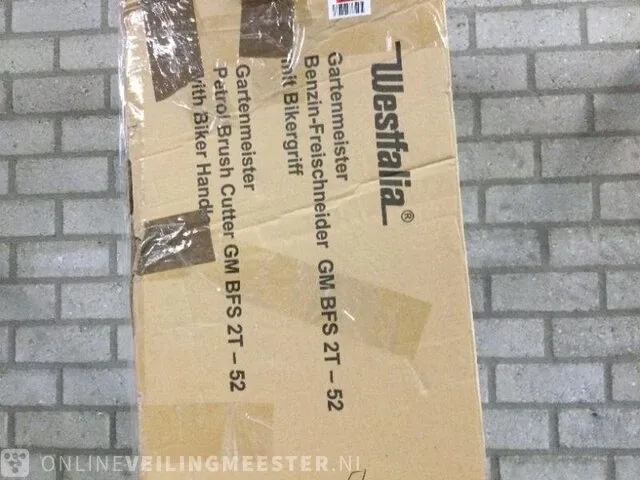 Benzine bosmaaier gartenmeister, gm bfs 2t-52 - afbeelding 3 van  3
