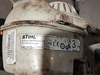 Benzine combimoter stihl, km 130/r, bouwjaar 2015, incl. 2x opzetstuk - afbeelding 6 van  15