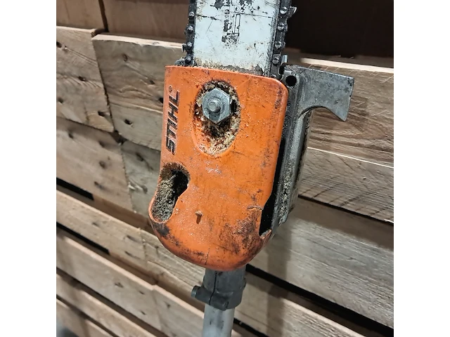 Benzine combimoter stihl, km 130/r, bouwjaar 2015, incl. 2x opzetstuk - afbeelding 9 van  15