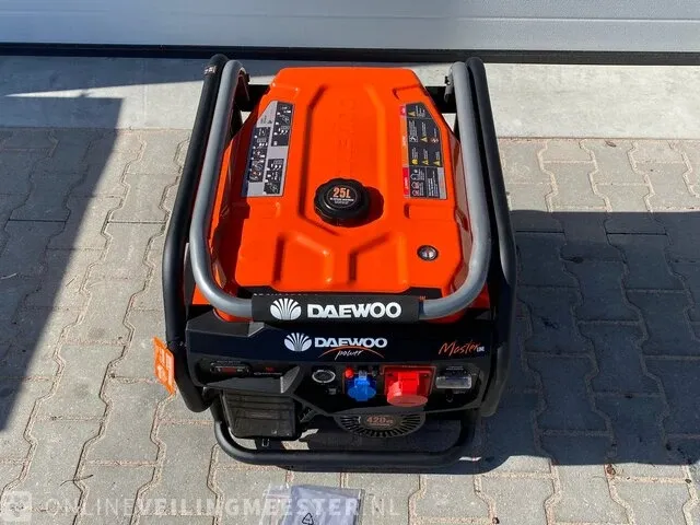 Benzine generator daewoo, gdax9250e, bouwjaar nieuw - afbeelding 4 van  6