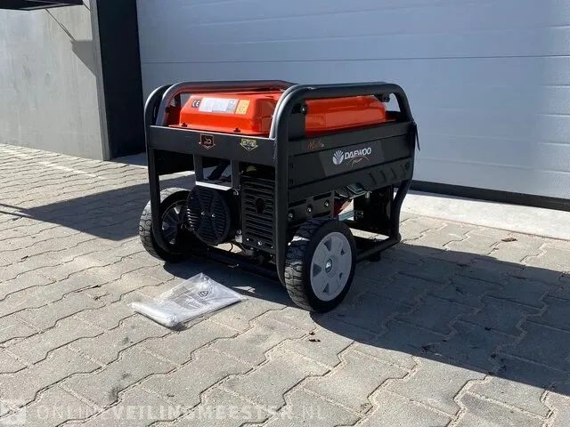 Benzine generator daewoo, gdax9250e - afbeelding 2 van  6