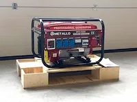 Benzine generator metallo, meta-8500w, 2022