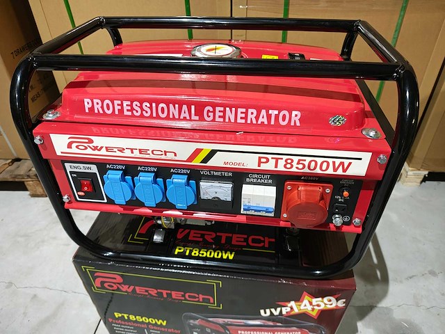 Benzine generator power - pt8500w - afbeelding 5 van  12