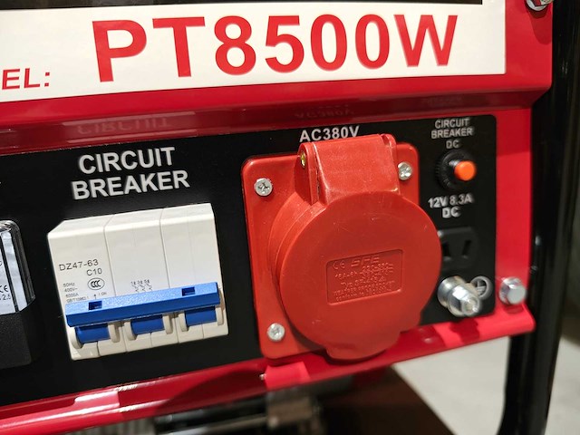 Benzine generator power - pt8500w - afbeelding 11 van  12