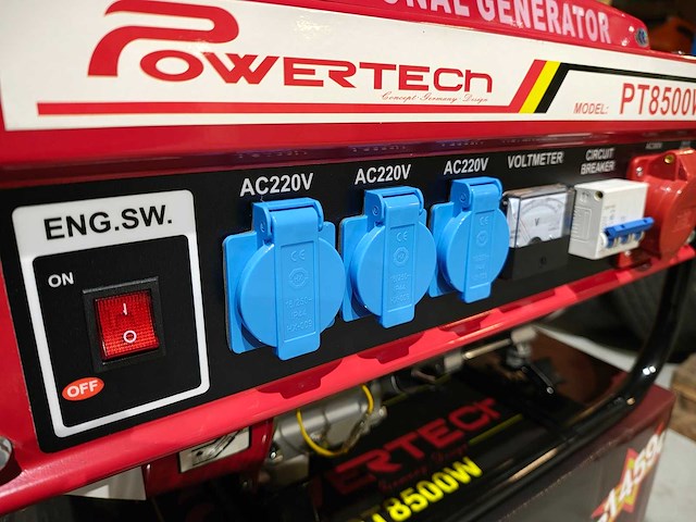 Benzine generator power - pt8500w - afbeelding 7 van  12