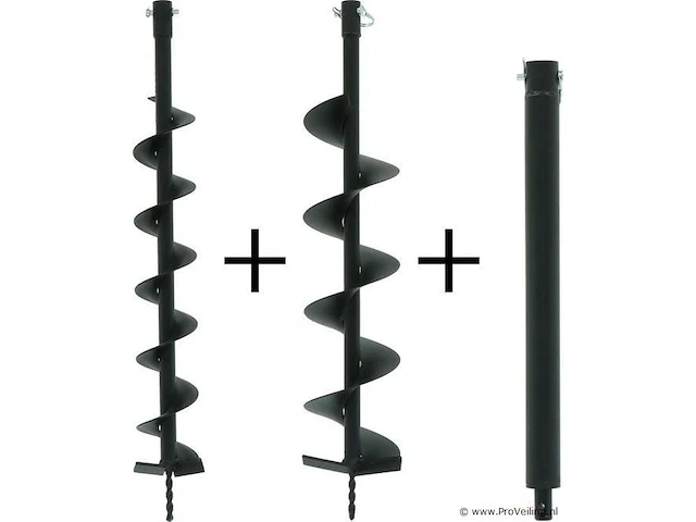 Benzine grondboor+borenset - afbeelding 5 van  5