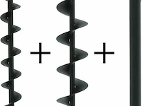 Benzine grondboor+borenset - afbeelding 5 van  5