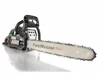 Benzine kettingzaag forstmeister, fm bk 4545, groen/zwart