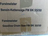 Benzine kettingzaag forstmeister, fm bk 55/50, groen/zwart - afbeelding 3 van  3