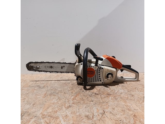 Benzine kettingzaag, stihl, ms 201 - afbeelding 1 van  7