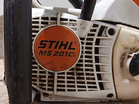 Benzine kettingzaag, stihl, ms 201c, 2017 - afbeelding 3 van  8