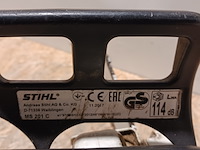Benzine kettingzaag, stihl, ms 201c, 2017 - afbeelding 6 van  8
