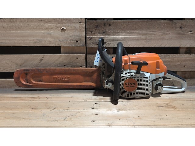Benzine kettingzaag, stihl, ms 261c, incl. husqvarna, 550xp - afbeelding 4 van  11