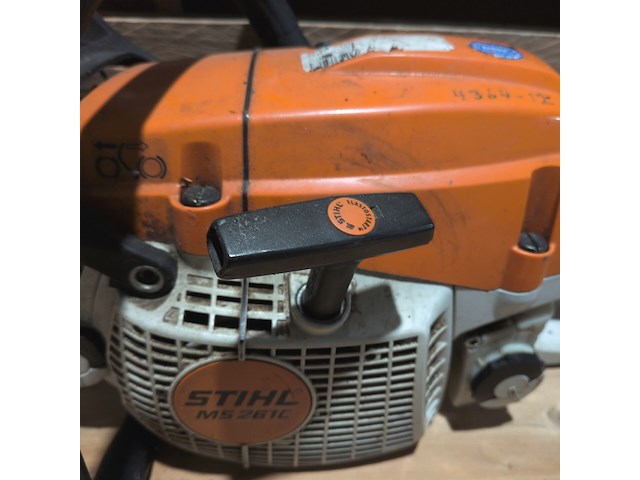 Benzine kettingzaag, stihl, ms 261c, incl. husqvarna, 550xp - afbeelding 6 van  11