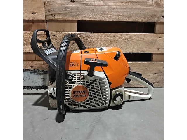 Benzine kettingzaag stihl, ms 441, bouwjaar 2007 - afbeelding 3 van  8