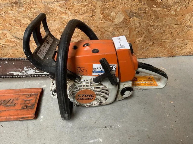 Benzine kettingzaag, stihl, ms260 - afbeelding 2 van  3