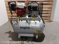 Benzine luchtcompressor engineair, lt.270, bouwjaar 2016 - afbeelding 1 van  15