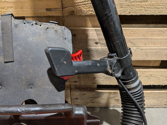 Benzine rugbladblazer, husqvarna , 155b - afbeelding 7 van  9