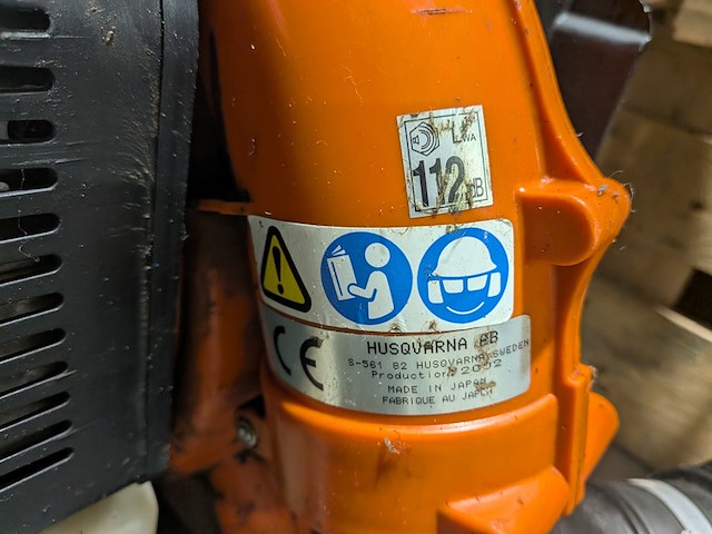 Benzine rugbladblazer, husqvarna , 155b - afbeelding 8 van  9