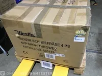 Benzine sneeuwschuiver westfalia, 803179, zwart/geel - afbeelding 2 van  3