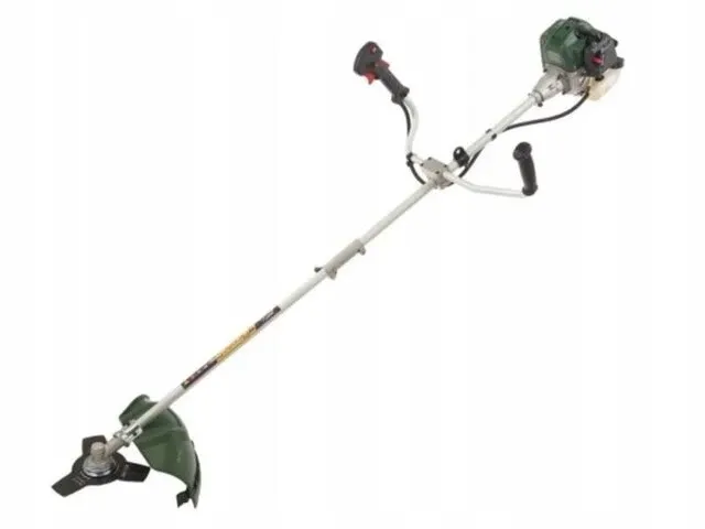 Benzine trimmer gartenmeister, gm bfs 2t-52, groen/zilver - afbeelding 1 van  4