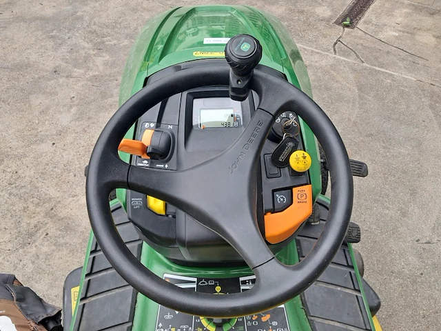 Benzine zitmaaier met grasopvangbak, john deere, x350r - afbeelding 2 van  32