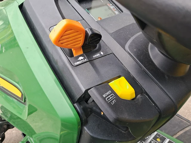 Benzine zitmaaier met grasopvangbak, john deere, x350r - afbeelding 3 van  32