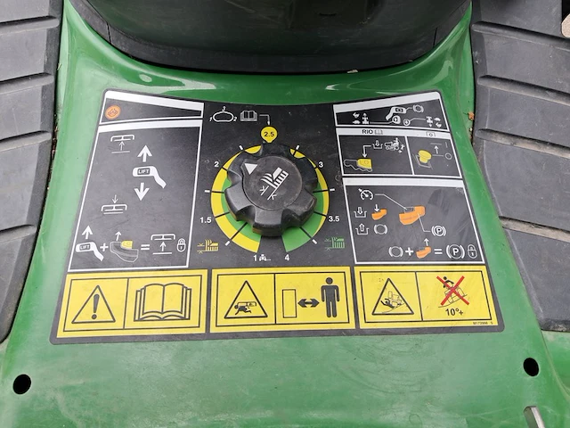 Benzine zitmaaier met grasopvangbak, john deere, x350r - afbeelding 6 van  32