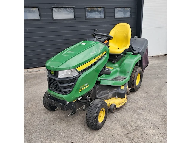 Benzine zitmaaier met grasopvangbak, john deere, x350r - afbeelding 1 van  32