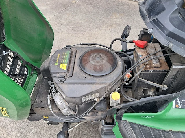 Benzine zitmaaier met grasopvangbak, john deere, x350r - afbeelding 18 van  32