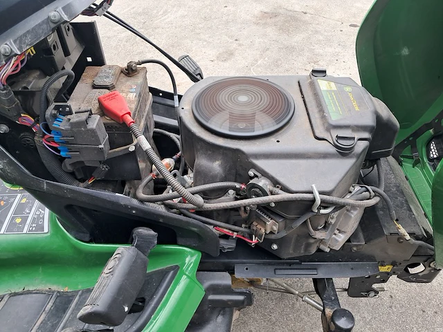 Benzine zitmaaier met grasopvangbak, john deere, x350r - afbeelding 22 van  32