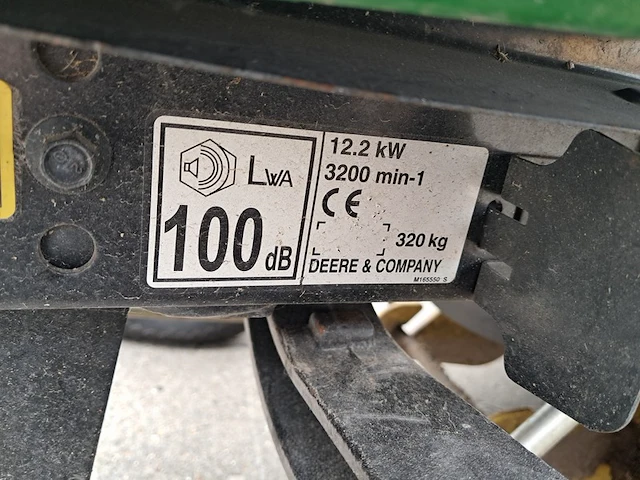 Benzine zitmaaier met grasopvangbak, john deere, x350r - afbeelding 25 van  32