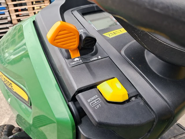 Benzine zitmaaier met grasopvangbak, john deere, x350r - afbeelding 2 van  30