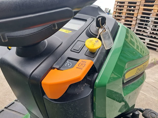 Benzine zitmaaier met grasopvangbak, john deere, x350r - afbeelding 3 van  30