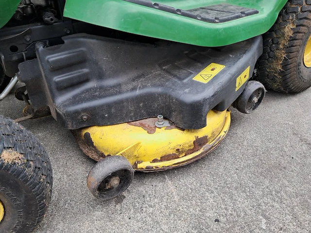 Benzine zitmaaier met grasopvangbak, john deere, x350r - afbeelding 8 van  30