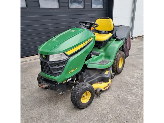 Benzine zitmaaier met grasopvangbak, john deere, x350r - afbeelding 1 van  30
