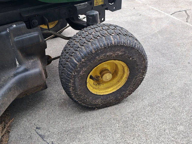 Benzine zitmaaier met grasopvangbak, john deere, x350r - afbeelding 15 van  30