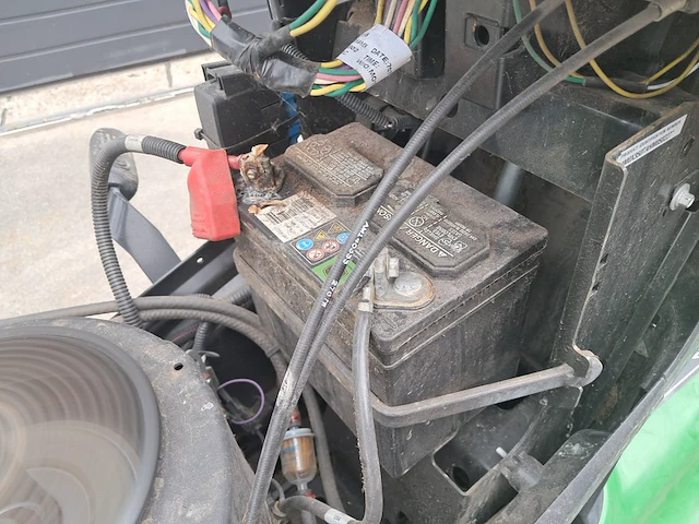 Benzine zitmaaier met grasopvangbak, john deere, x350r - afbeelding 17 van  30