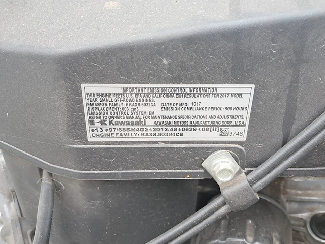 Benzine zitmaaier met grasopvangbak, john deere, x350r - afbeelding 18 van  30