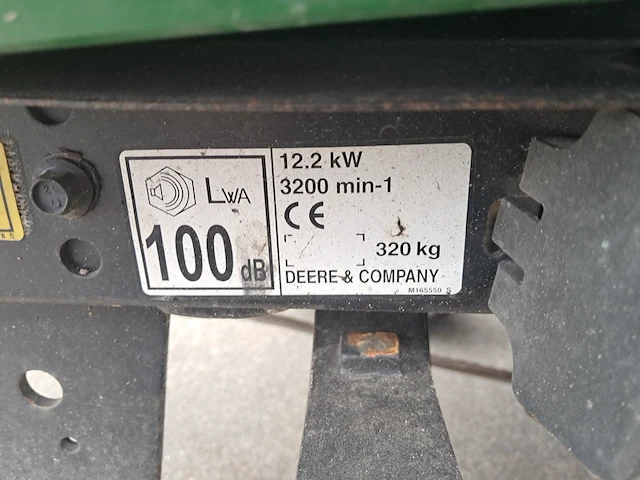 Benzine zitmaaier met grasopvangbak, john deere, x350r - afbeelding 22 van  30