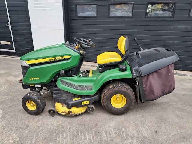 Benzine zitmaaier met grasopvangbak, john deere, x350r - afbeelding 12 van  30
