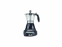 Beper bc.041n elektrische espressomachine 3 koffiekopjes zwart - afbeelding 1 van  4