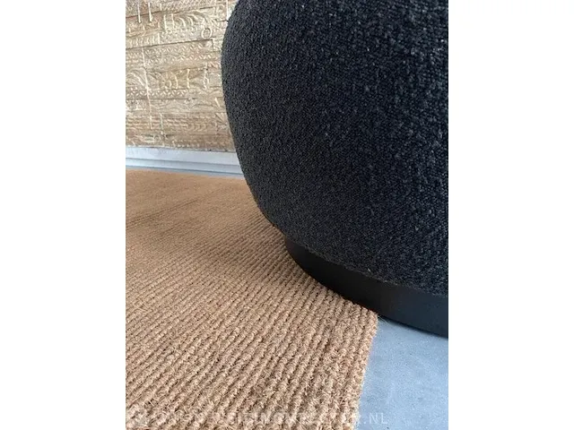 Bepurehome draaifauteuil in antraciet zwarte bouclé bepurehome, antraciet / zwart - afbeelding 8 van  10