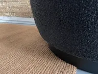Bepurehome draaifauteuil in antraciet zwarte bouclé bepurehome, antraciet / zwart - afbeelding 8 van  10