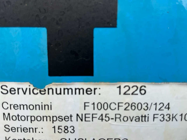 Beregeningspomp/vierwaaijerpomp - afbeelding 9 van  18