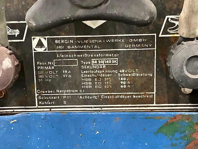 Bergin elektrowerkzeuge sr20/140sk lasapparaat - afbeelding 5 van  5