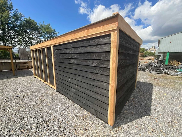 Berging met overkapping 650x400x245 cm - afbeelding 5 van  10