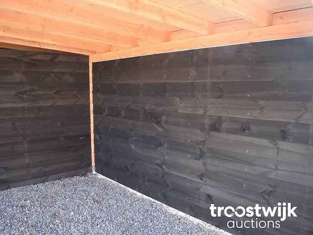Berging met overkapping 700x400x245 cm - afbeelding 4 van  5
