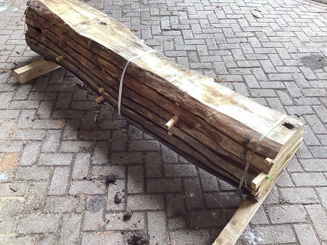 Berk kd ovengedroogd 2300x400x350 mm schaaldeel (6x) - afbeelding 7 van  10
